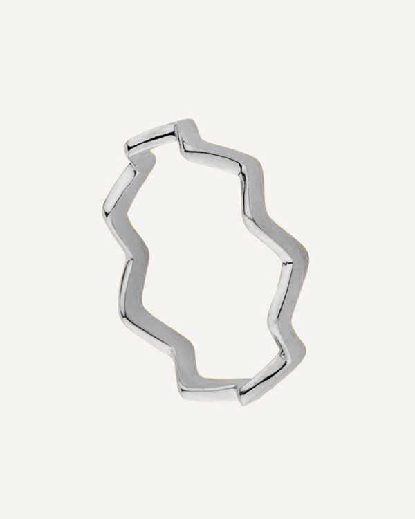 Anillo hot sale zig zag