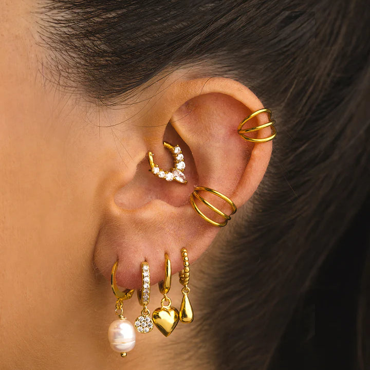 pendientes brillantes pequeños
