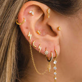 PIERCING TEARS SILVER