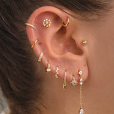 MINI GOLD HOOPS EARRINGS