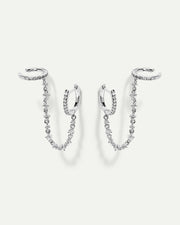 BOUCLES D'OREILLES ARGENT ABNER