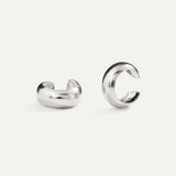 MINI SILVER BALLOON EARRINGS