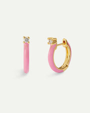 CERES PINK GOLD EARRINGS
