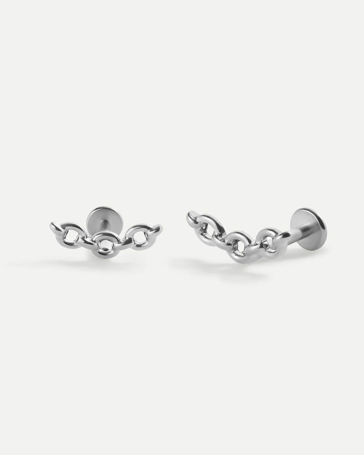 SILVER CHAIN PIERCING