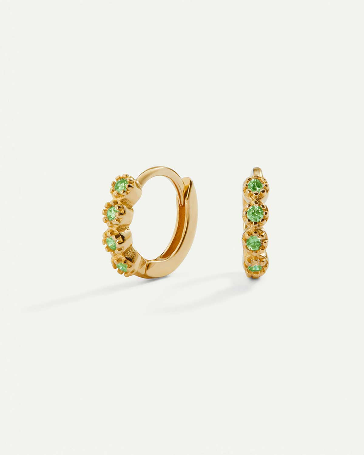 PENDIENTES ELI GREEN GOLD