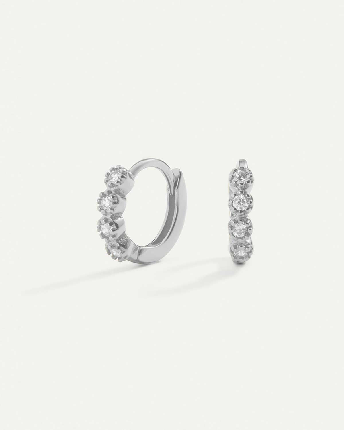 ELI SILVER EARRINGS