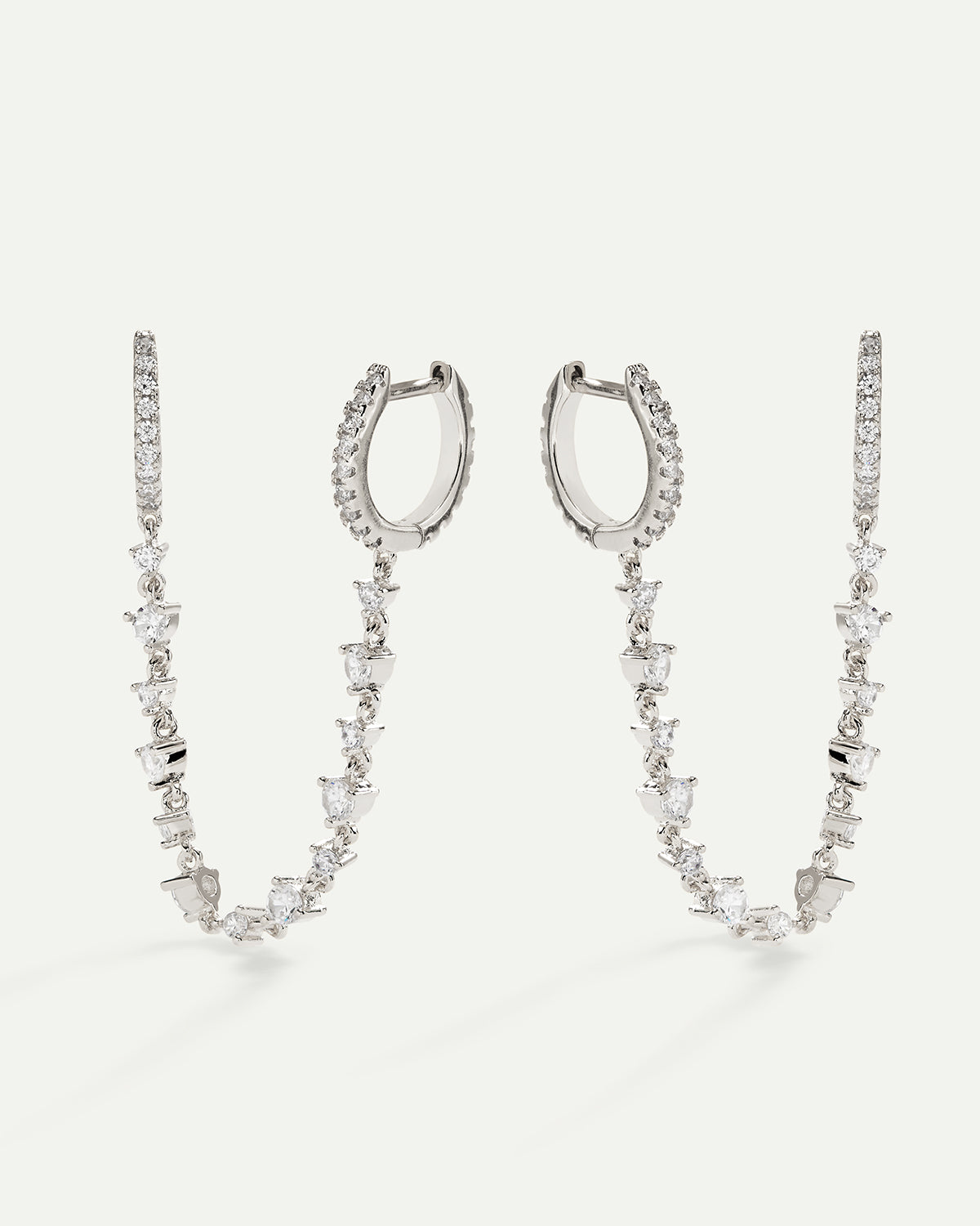 FAY SILVER EARRINGS