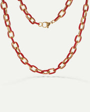 GINA RED NECKLACE