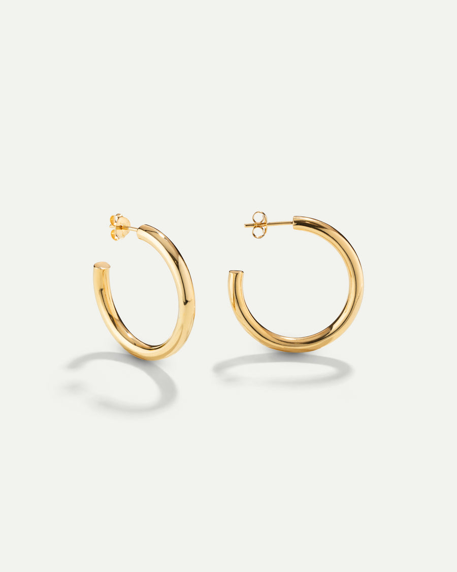 PENDIENTES HALO MAXI M GOLD