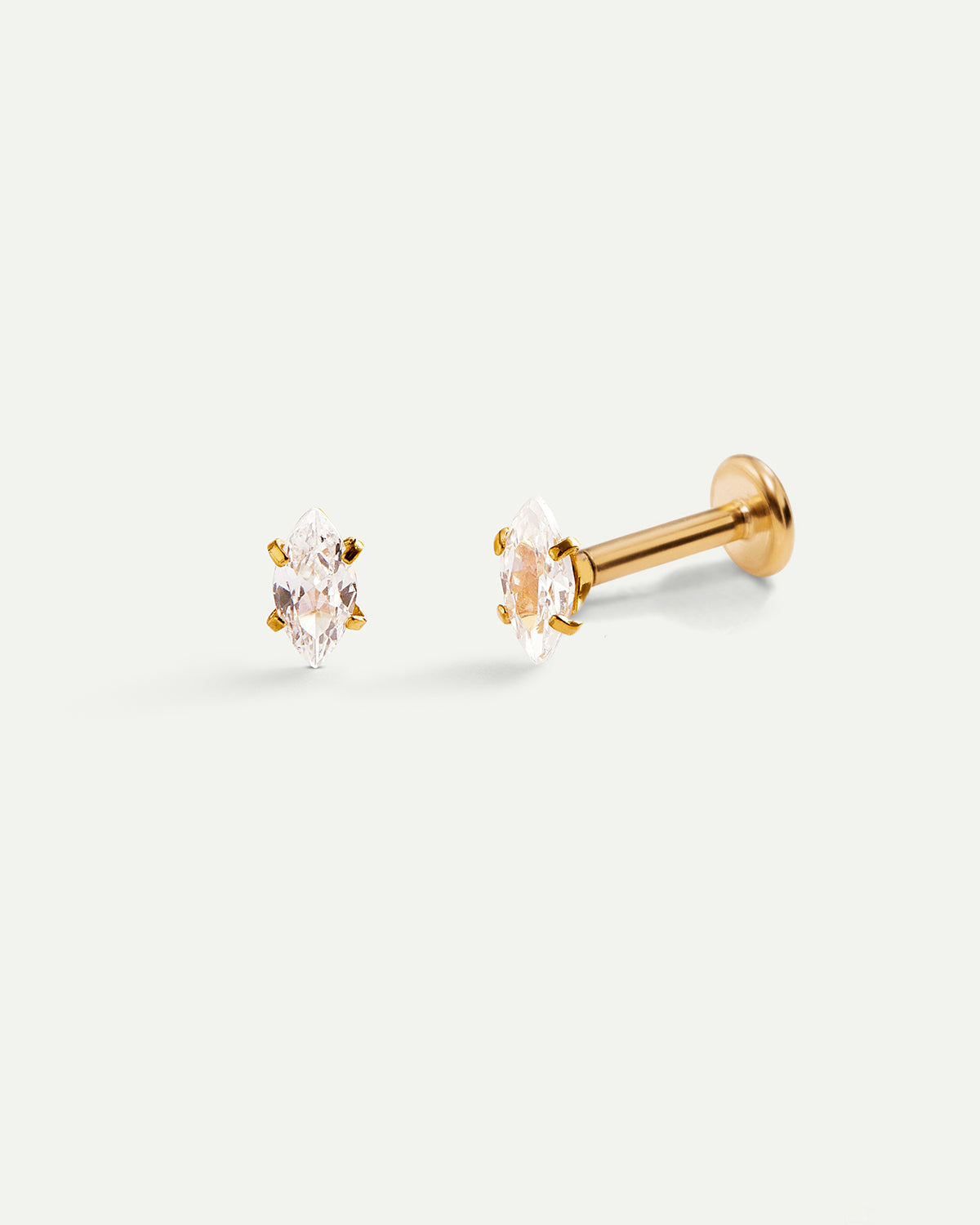 HEXAGON GOLD PIERCING