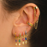 BOUCLES D'OREILLES MINI DOT EN OR