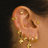 PENDIENTES HOOPS DOBLE GOLD