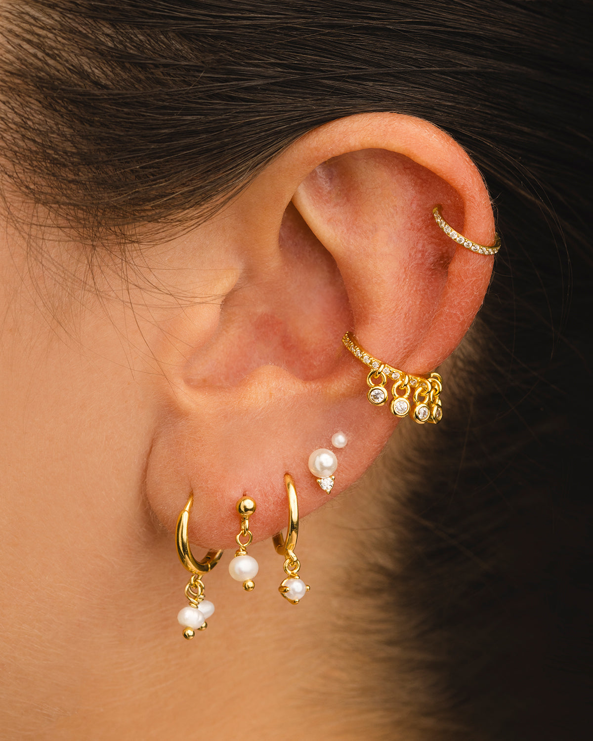 NANA GOLD EARRINGS
