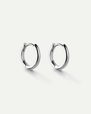 SILVER HOOPS EARRINGS