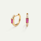PENDIENTES JANE PINK GOLD