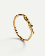 KNOT GOLD RING