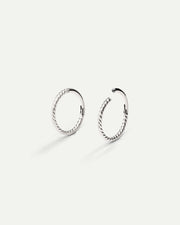 PIERCING ANELLO TWIST IN ARGENTO