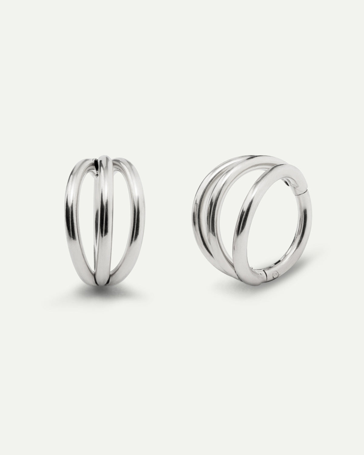 TRIPLE L SILVER LOOP PIERCING