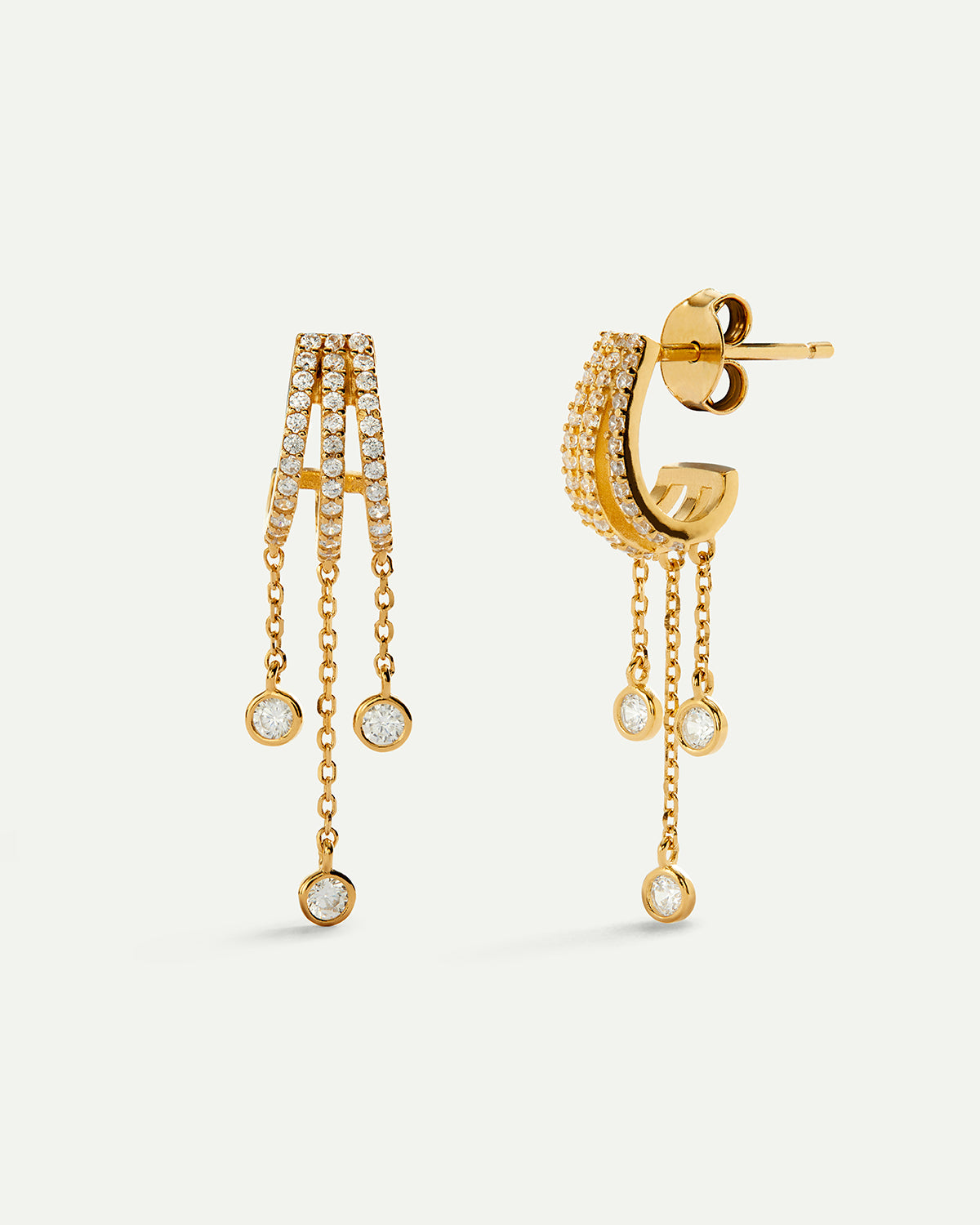 GOLD LIGHT EARRINGS