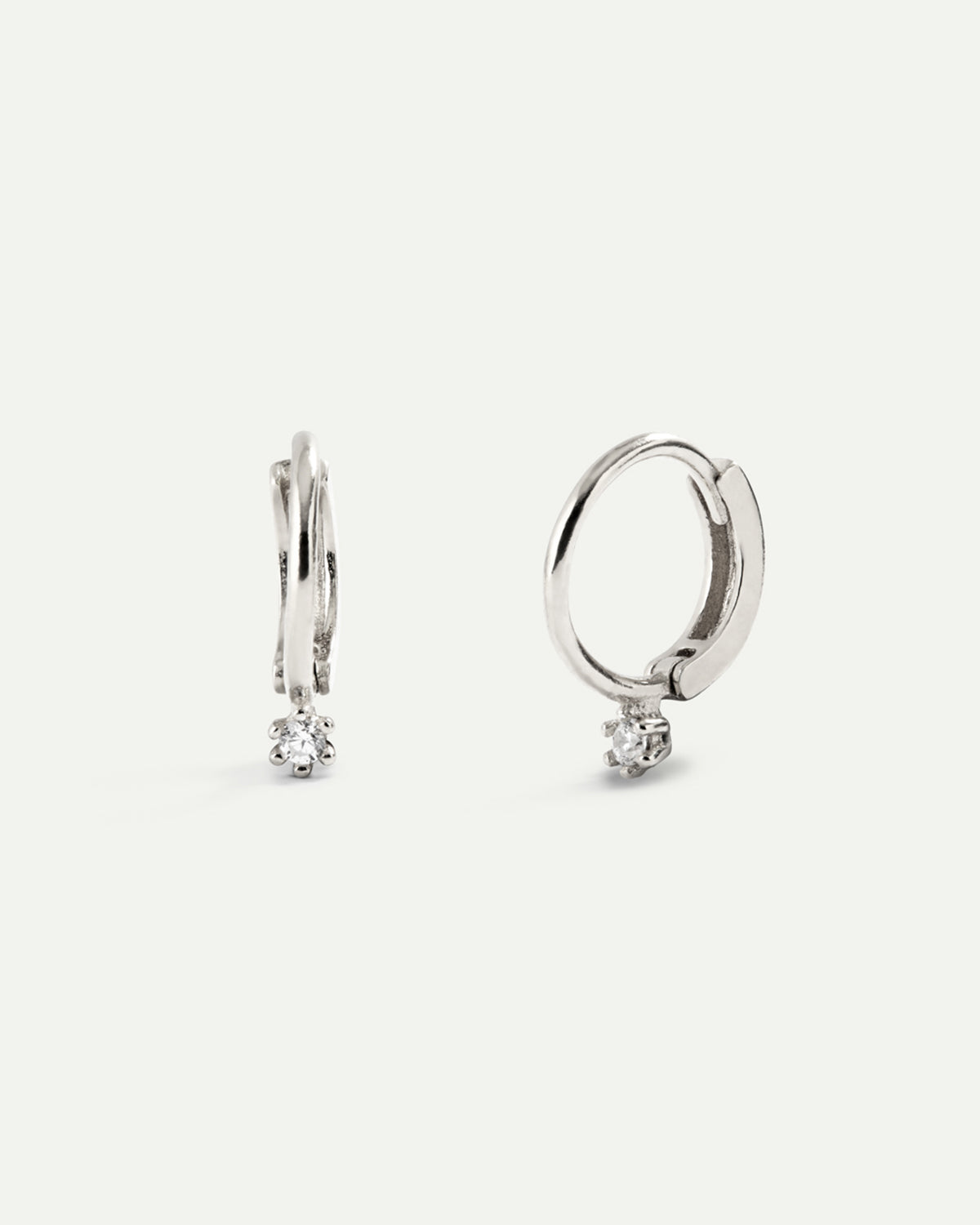 MEI SILVER EARRINGS