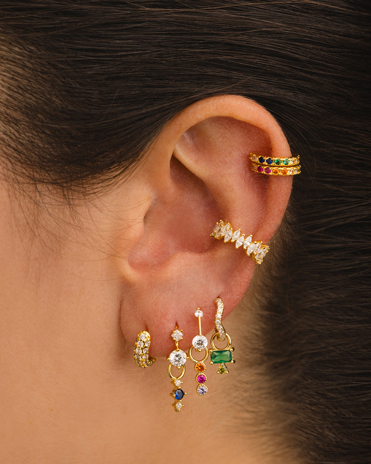 BOUCLES D'OREILLES IAN EN OR