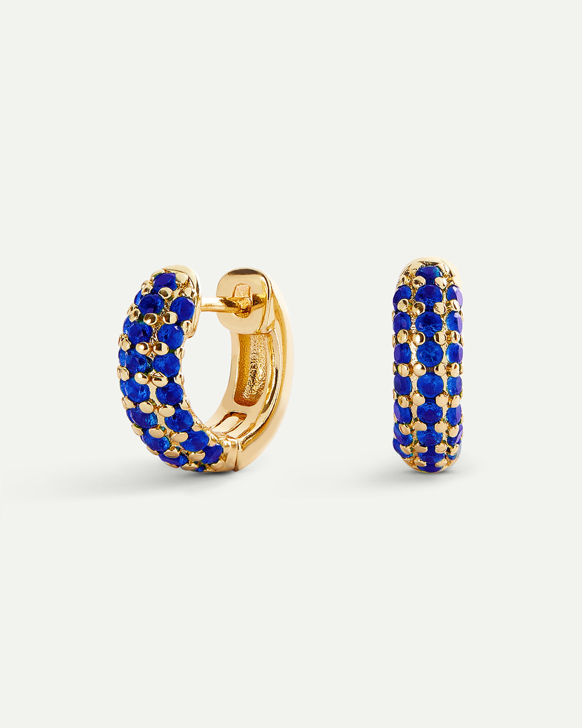 PENDIENTES NOVA BLUE GOLD