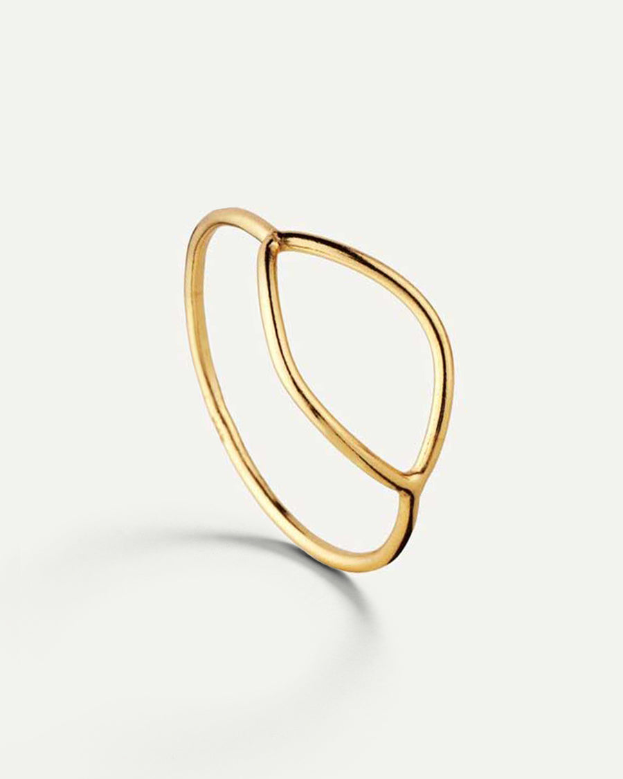 ANILLO OVAL GOLD