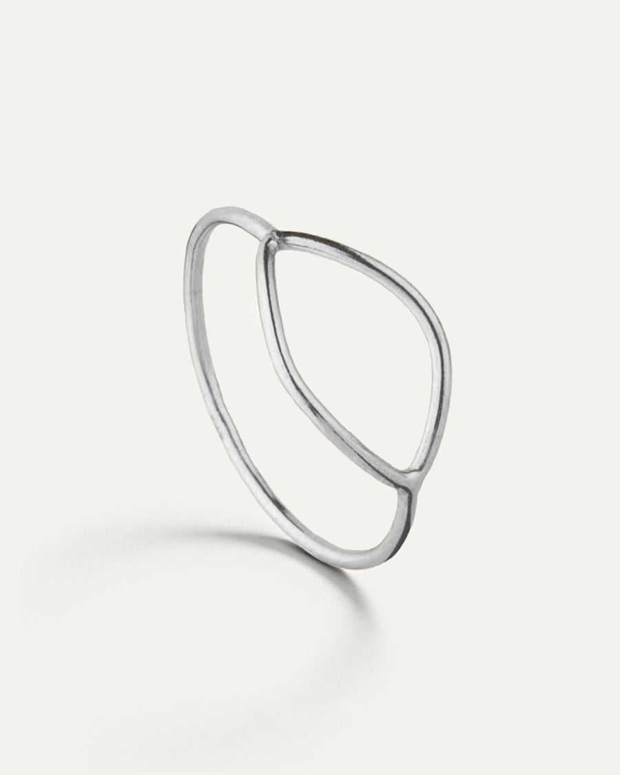 ANILLO OVAL SILVER