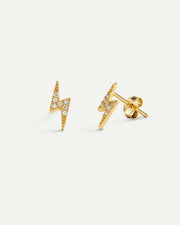 RAY BRIGHT GOLD EARRINGS