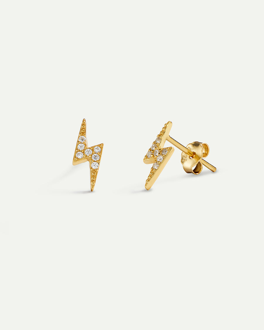 PENDIENTES RAY BRIGHT GOLD