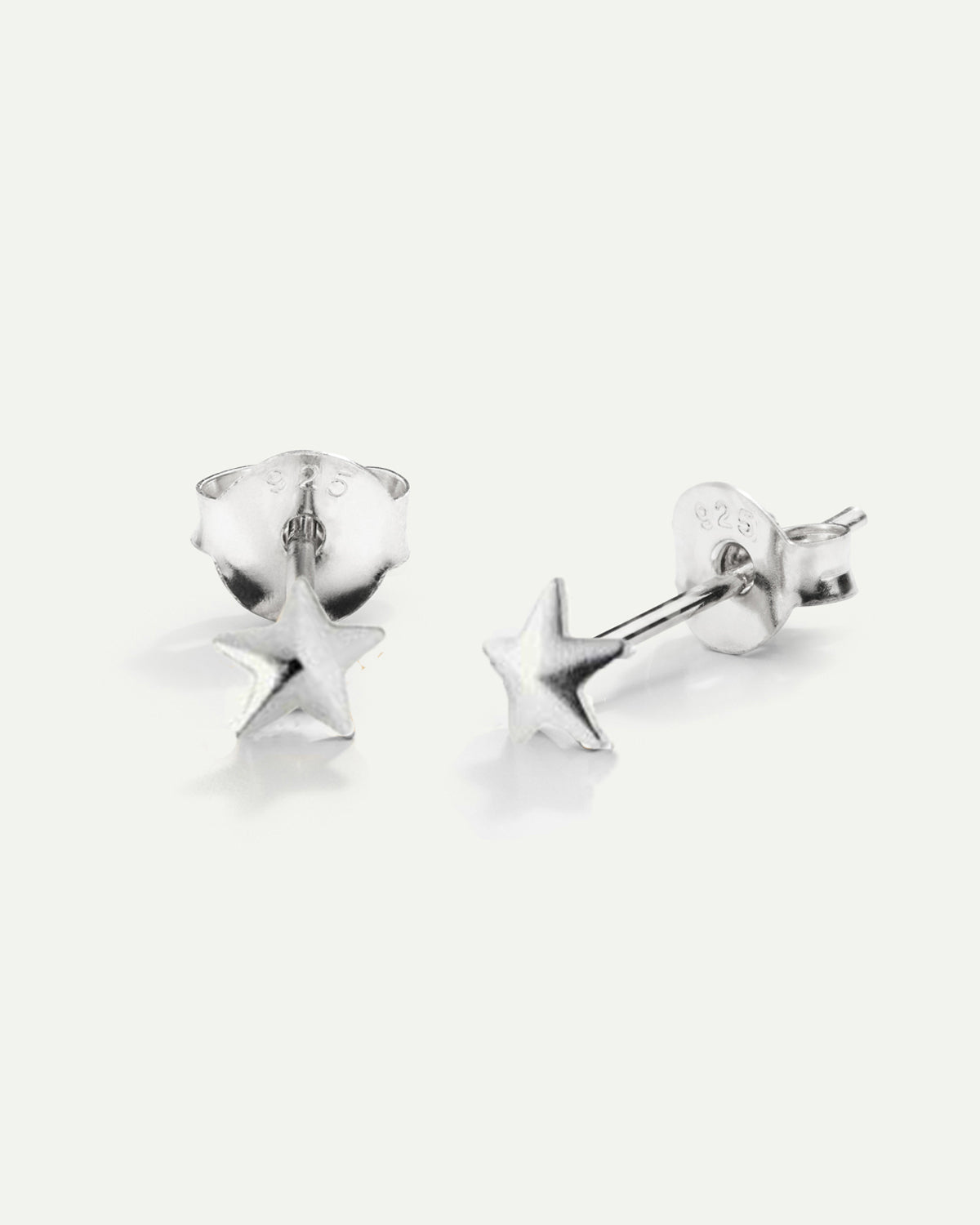 STARS SILVER EARRINGS