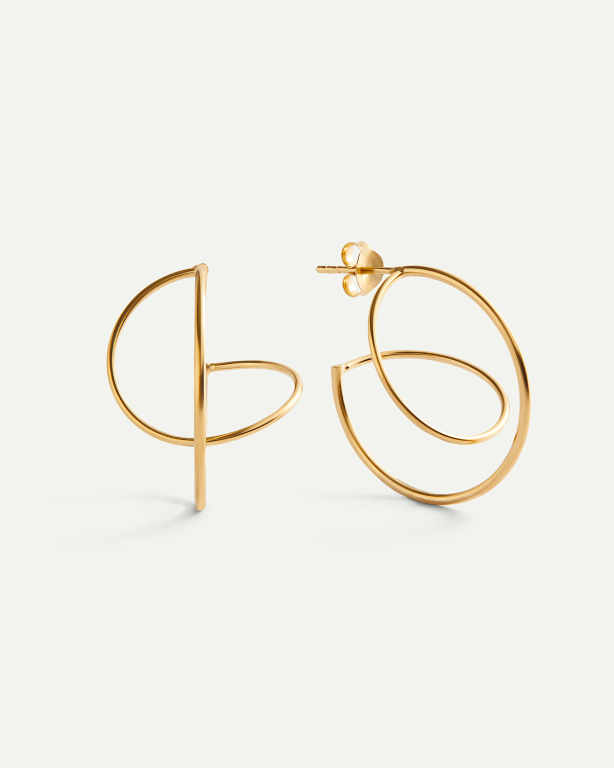 SWING GOLD EARRINGS