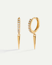 TEY MAXI GOLD EARRINGS