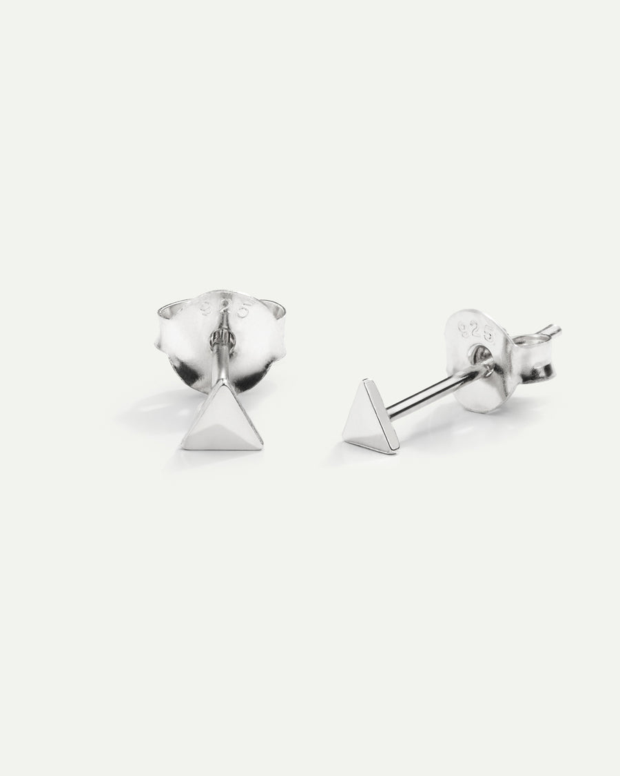 PENDIENTES TRIANGLE MINI SILVER