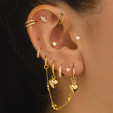 PENDIENTES ELI MINI SILVER