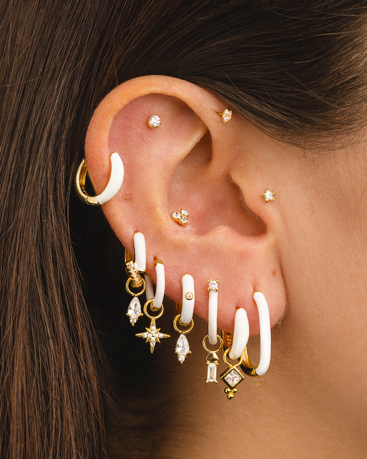 PENDIENTES BELMA WHITE