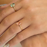 BEATRIZ CHERRY GOLD RING