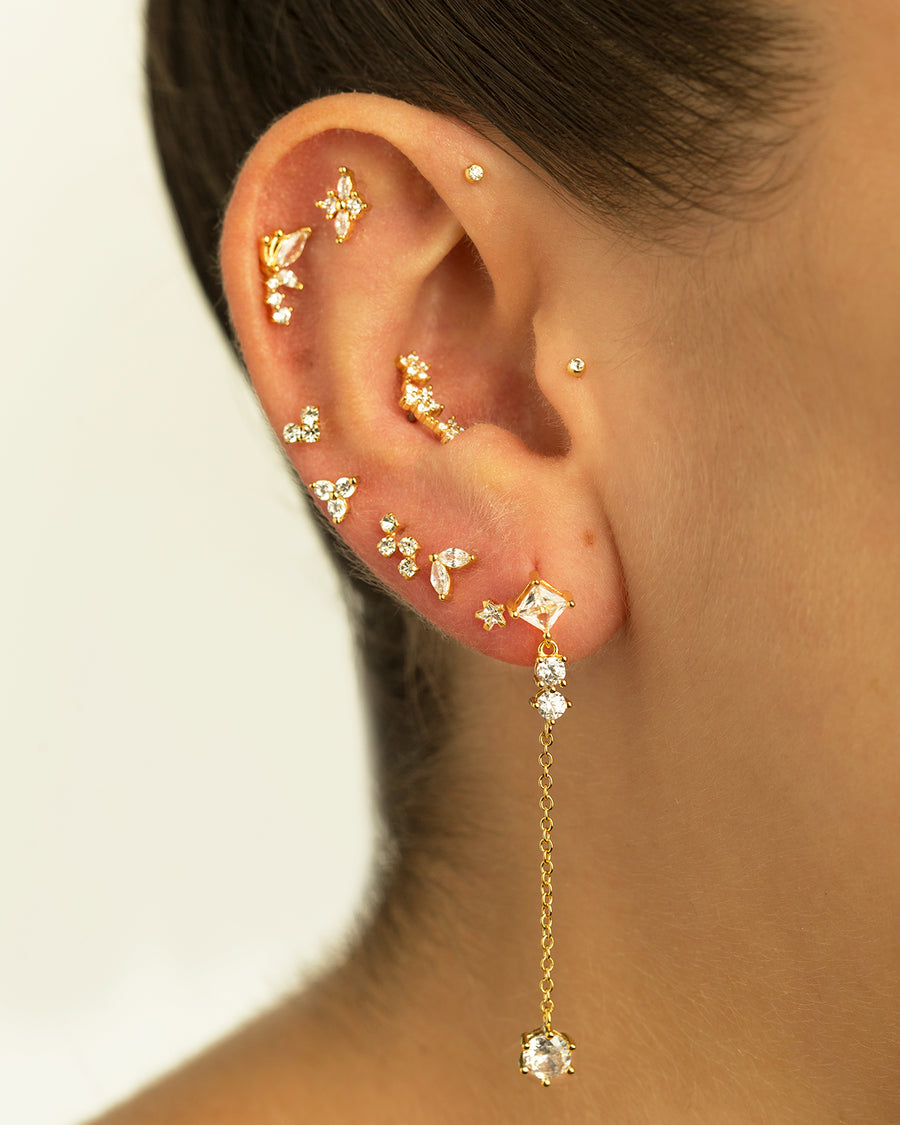 PENDIENTES ANJOU SILVER