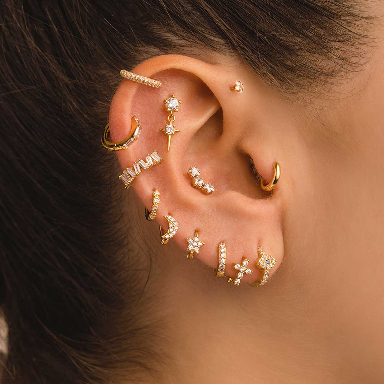 PENDIENTES ELI MINI GOLD