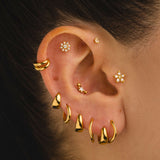 URA S GOLD EARRINGS