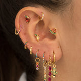 APPLE GOLD PIERCING