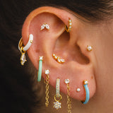 PENDIENTES ELI MINI SILVER