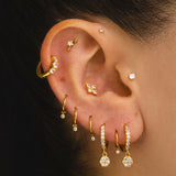 PIERCING AU LYS D'OR