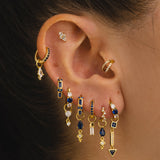 CHARM ALLOY BLUE GOLD