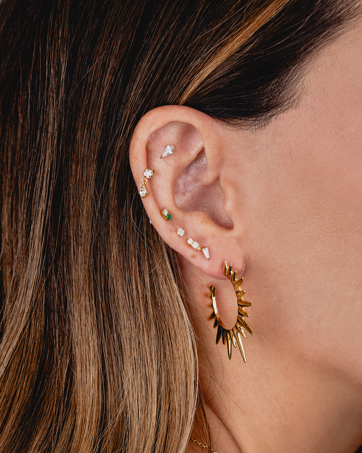 BOUCLES D'OREILLES ELYSSE OR
