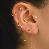 BIMBO MINI SILVER EARRINGS