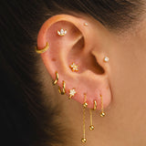 BIMBO MINI SILVER EARRINGS