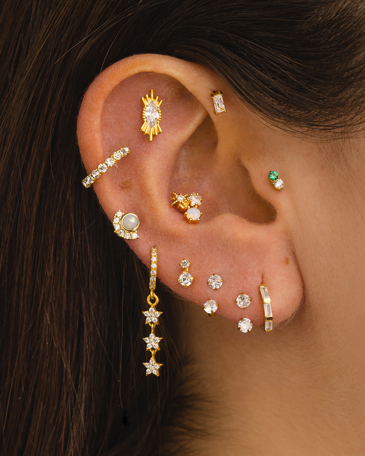 PIERCING EN ARGENT NORA