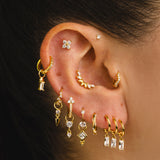 ERIN SILVER EARRINGS
