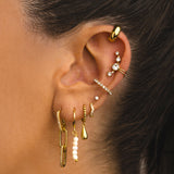MINI GOLD BALLOON EARRINGS